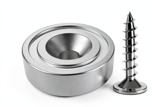 Magnetpro Recessed Pot Magnets 25LB Strong Industrial Use-3