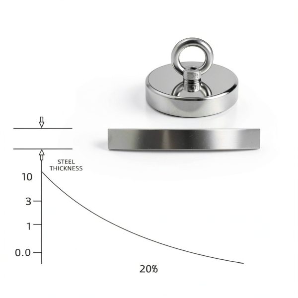 Ningbo Genesis Neodymium Fishing Magnet 900lb Pulling Force-3