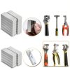 MIKEDE Neodymium Magnets Silver Strong Small Strips-6