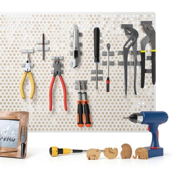 MIKEDE Neodymium Magnets Silver Strong Small Strips-5