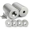 Magnetpro Recessed Pot Magnets 25LB Strong Industrial Use-0