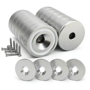 Magnetpro Recessed Pot Magnets 25LB Strong Industrial Use-0