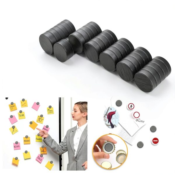 Grtard Ceramic Magnets 25x5mm Beveled Edges Double-Sided-3