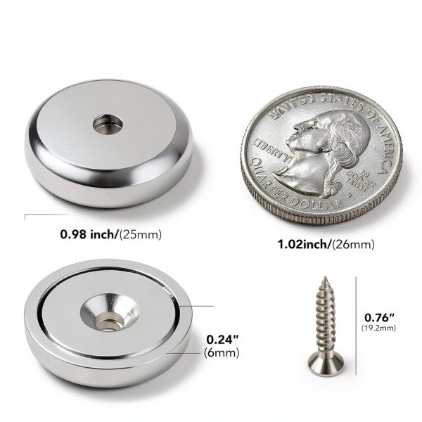 DIYMAG Neodymium Cup Magnets Heavy Duty Industrial Grade-1