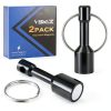 VSKIZ Rare Earth Magnet Keychain Silver Black Jewelry Tester-0