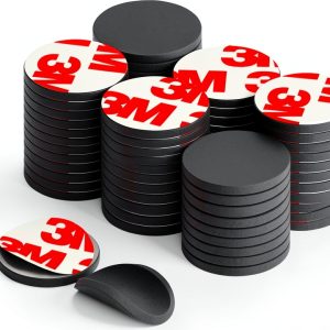 X-bet MAGNET Round Adhesive Magnets 45 Pack Strong Sticky-0